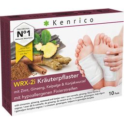 WRX-2i Herbal Patches with Cinnamon, Ginseng, Kelp and Konjac Root - 10 plasters