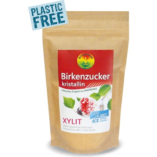 Zucchero di Betulla - Xilitolo in Cristalli - Sacchetto di carta bio 300g