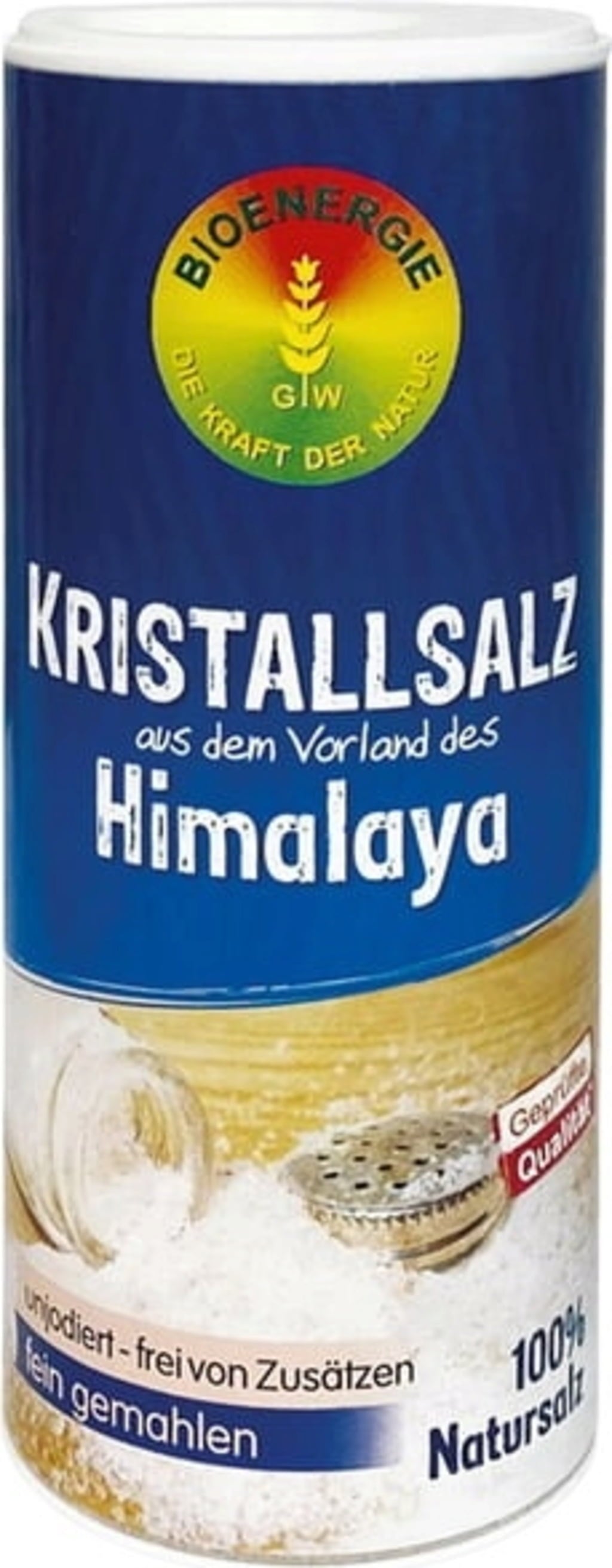 Sel Fin Cristallisé des Contreforts de l'Himalaya , Boîte à saupoudrer 200 g