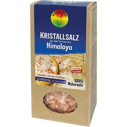 Kristallsalz-Granulat grob aus dem Himalaya Vorland  - 500g Karton