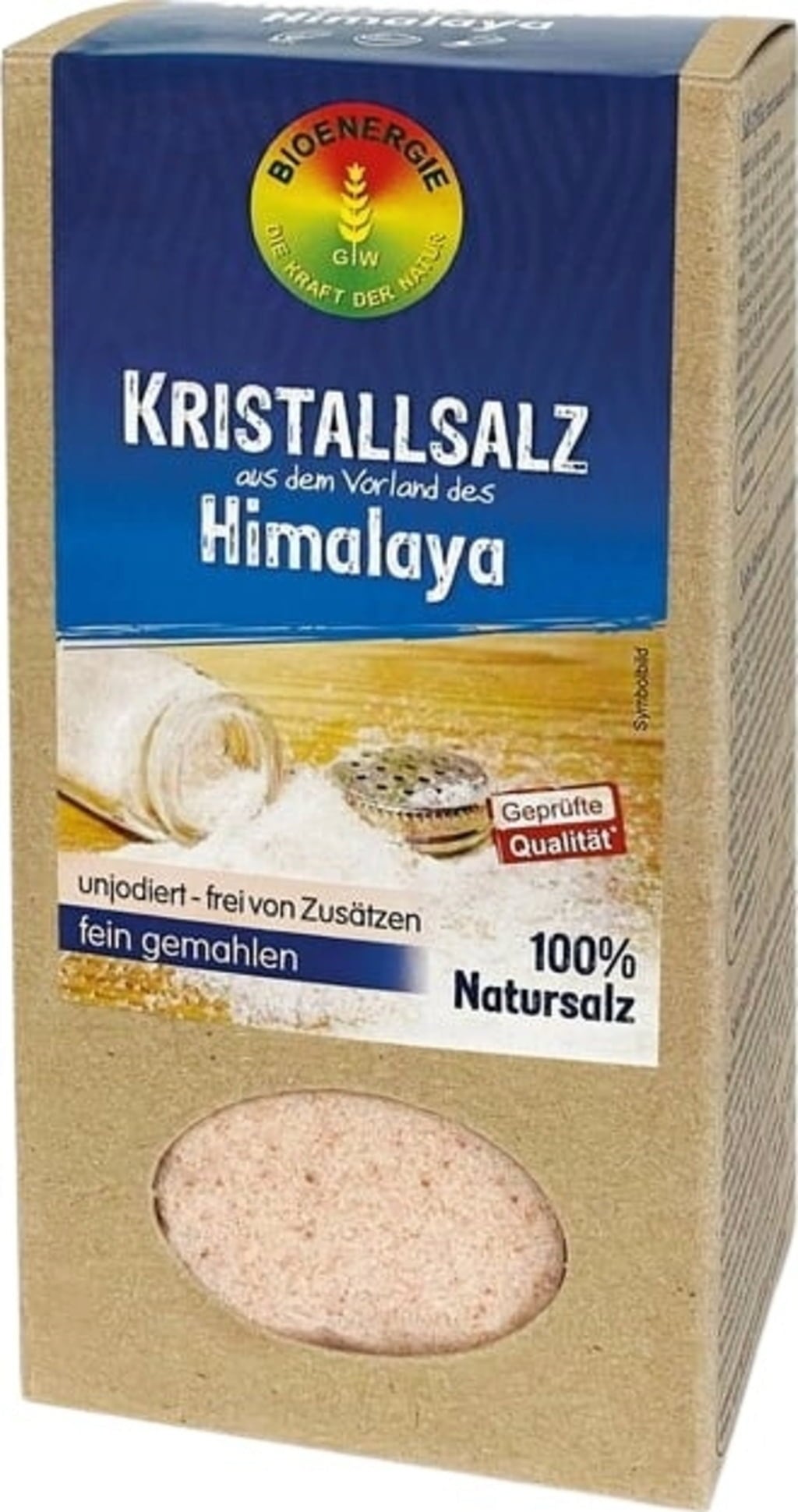 Sel Fin Cristallisé des Contreforts de l'Himalaya , Boîte en carton 500 g