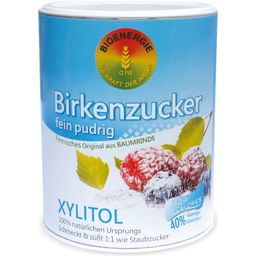 Bioenergie Azúcar de Abedul - Xilitol en Polvo - Bote de cartón de 400 g