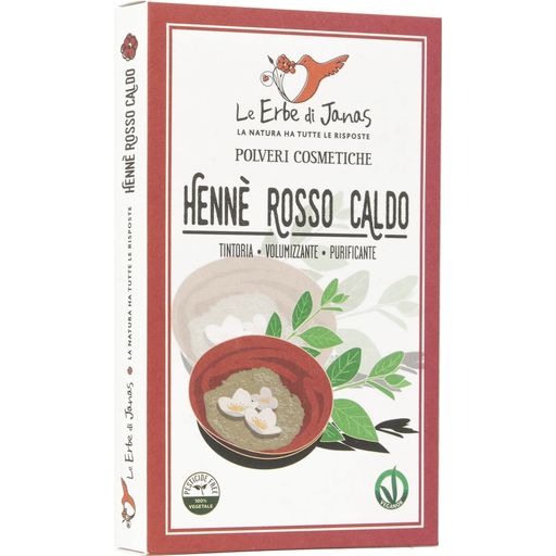 Le Erbe di Janas Henna (warmes Rot) - 100 g