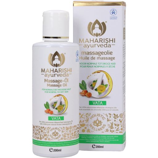 Maharishi Ayurveda Huile de Massage VATA Bio & Vegan - 200 ml