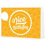 "Nice Birthday" - bon podarunkowy dla samodzielnego wydrukowania