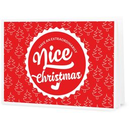 "Nice Christmas" - Darilni bon za lastno tiskanje