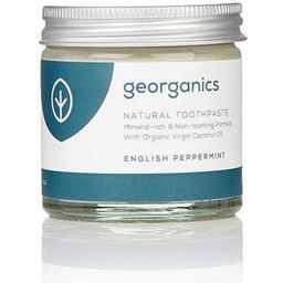 Georganics Ásványi anyag tartalmú fogkrém, 60 ml - English Peppermint