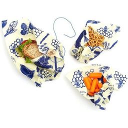 Bee's Wrap Lunch Pack in Bee & Bear Print - 1 Set