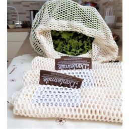 Dantesmile Netz-Taschen aus Bio-Baumwolle, 3er-Set - 1 Set