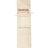 Organic cotton travel/gift bag for straws or cutlery