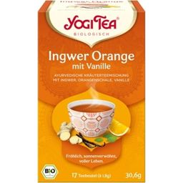 Yogi Tee Organic Ginger Orange Tea with Vanilla