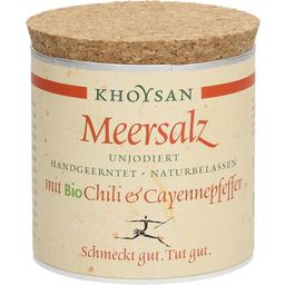 Khoysan Морска сол с чили и кайенски пипер био - 200 g