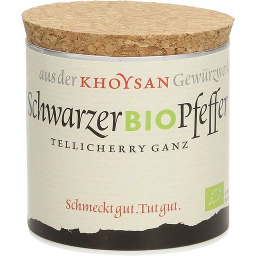 Khoysan Organic Black Pepper, whole - 100 g