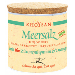 Sea Salt with Organic Lemon Thyme & Orange - 200 g