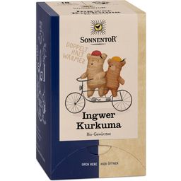 Sonnentor Ginger Turmeric Tea - Double chambered bags