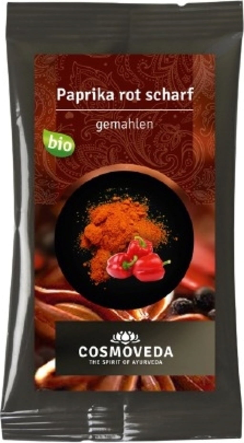 Paprica Rossa Piccante Macinata Bio, 10 g