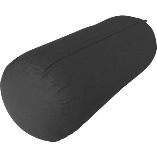 Bausinger Yoga Bolster with Organic Cotton Cover - anthracite