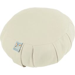 Възглавничка за медитация Roshi с ленено / памучно покривало - Натурален