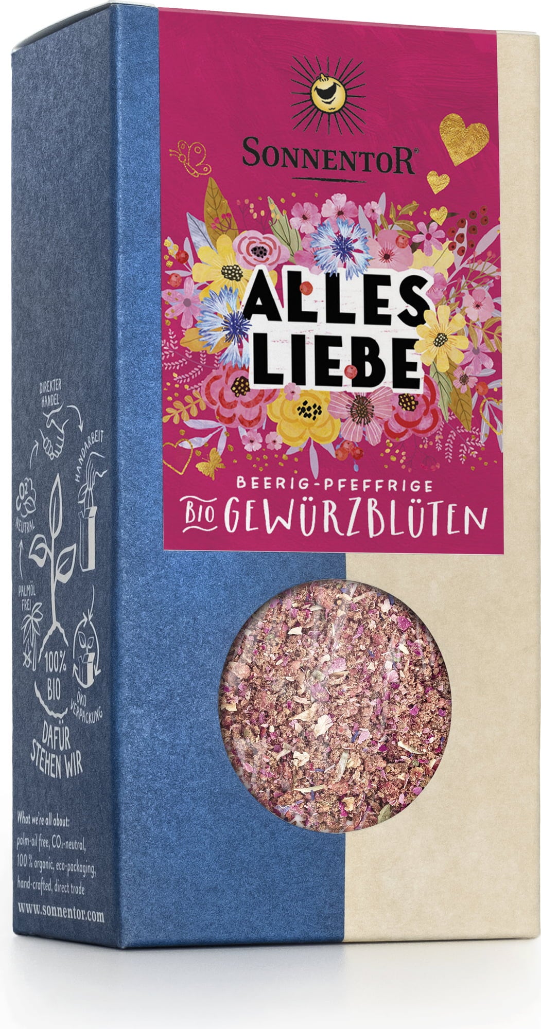 Sonnentor Alles Liebe Gewürz-Blüten-Mischung Bio