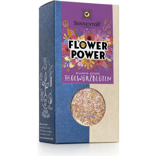 Flower Power Gewürz-Blüten-Zubereitung Bio - Packung, 35 g