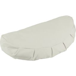 Half Moon Bolster with Organic Cotton Cover - natural