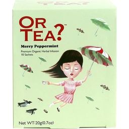 Or Tea? Merry Peppermint bio - Pudełko z saszetkami herbaty, 10 szt.