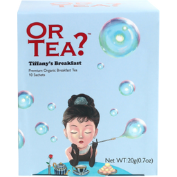 Or Tea? Tiffany's Breakfast Bio - Boîte de 10 sachets de thé