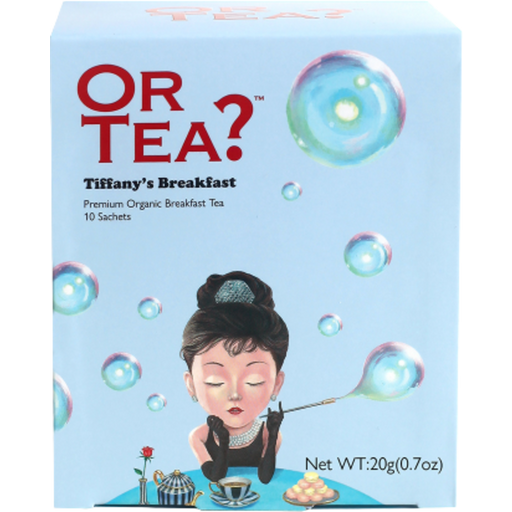 Or Tea? Био чай Tiffany's Breakfast - Кутия с чаени пакетчета 10 бр.