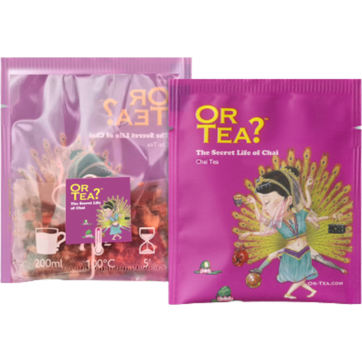 Or Tea? The Secret Life of Chai bio - Škatla za čajnimi vrečkami 10 kosov