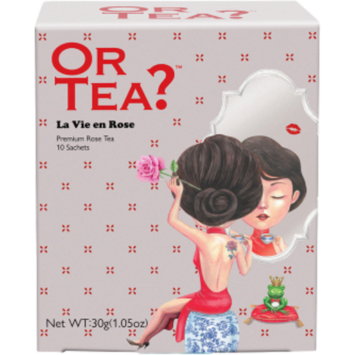 Or Tea? La Vie En Rose - Škatla za čajnimi vrečkami 10 kosov