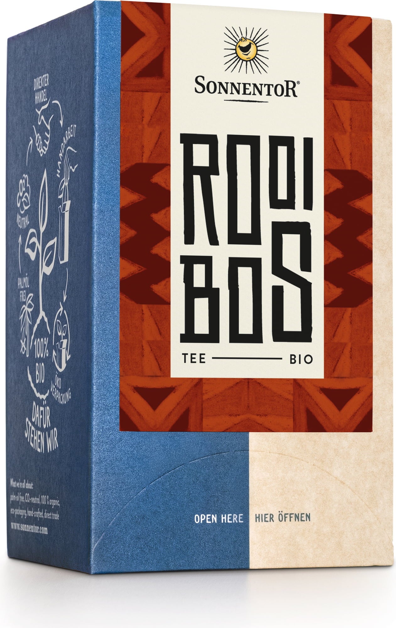 Sonnentor Rooibos Tee Bio - Doppelkammerbeutel