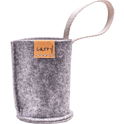 Carry Bottle Housse - Sleeve 0,4 L - grise 
