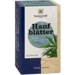 Sonnentor Organic Hemp Leaves - Double chambered bag