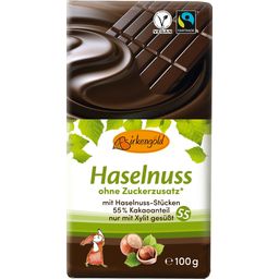 Birkengold Zartbitter Haselnussschokolade - 100 g