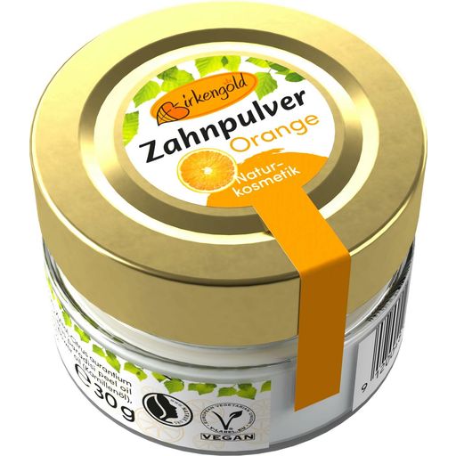 Birkengold Tooth Powder - Orange Flavour - 30g