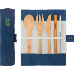 Bambaw Bamboo Cutlery Set - Ocean