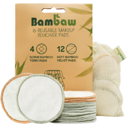 Bambaw Reusable Make-up Remover Pads - 16 Pcs