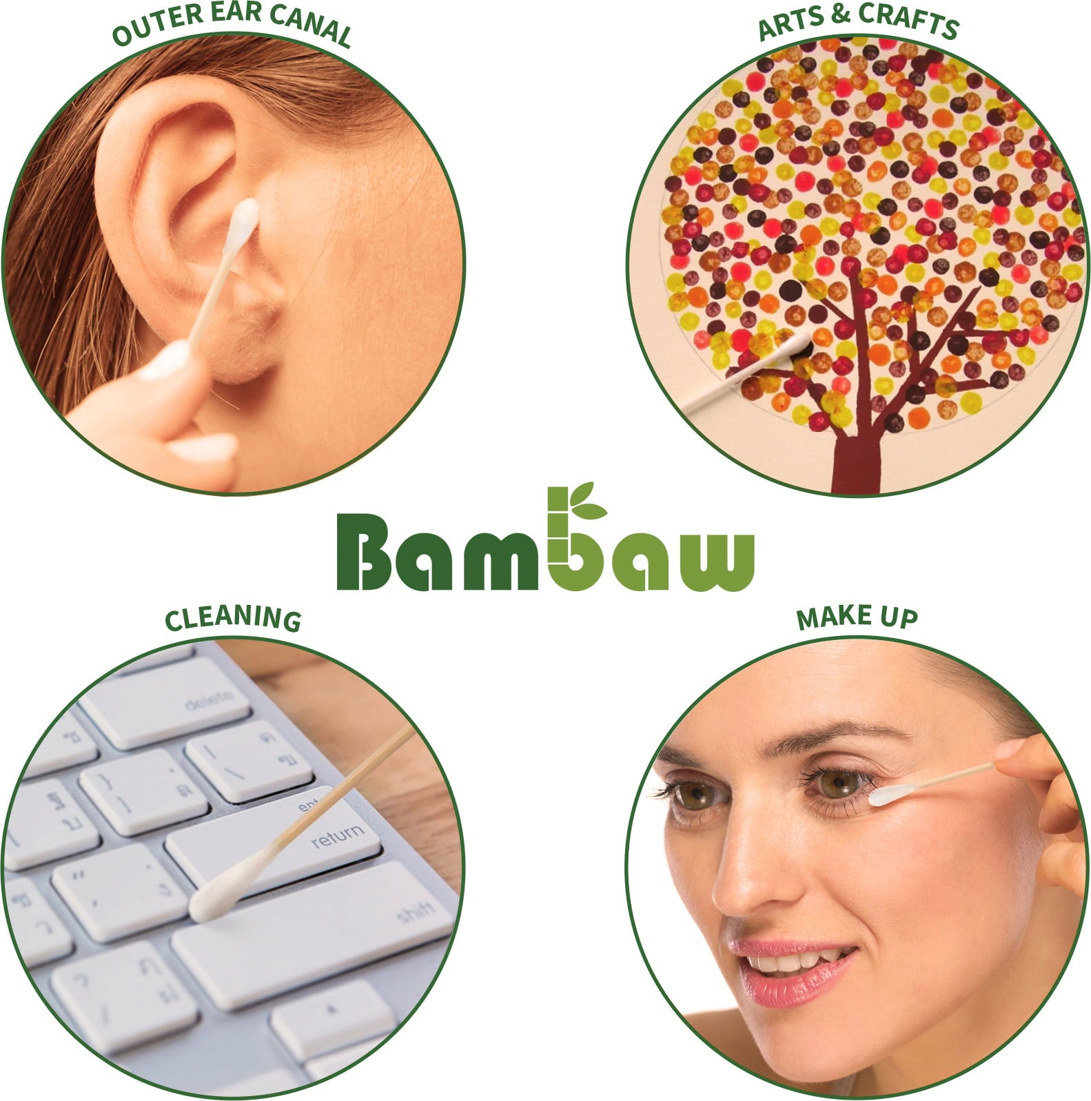 Bambaw Cotons-Tiges