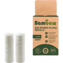 Bambaw Filo Interdentale Vegano - Refill 2x50 m