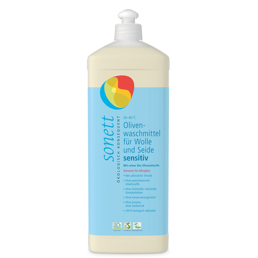 Olive Laundry Liquid for Wool & Silk - Sensitive - 1 l