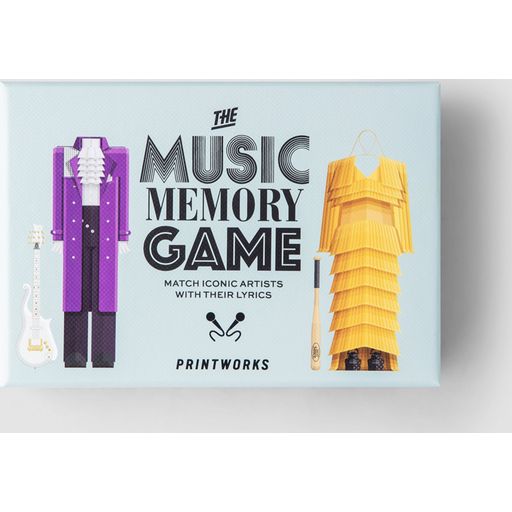 Printworks Jeu Memory - Musique - 1 pcs