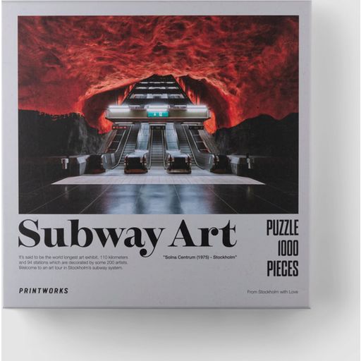 Printworks Puzzle - Subway Art Fire - 1 pcs