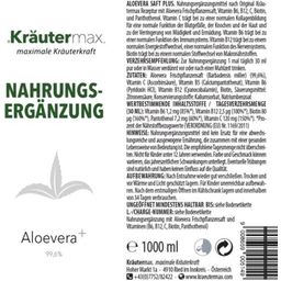 Kräutermax Sok aloe vere + - 1.000 ml