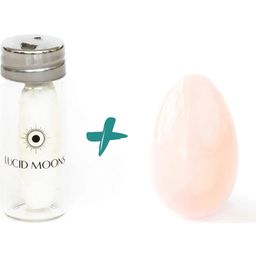 Lucid Moons Yoni Egg Rose Quarz - 1 комплект