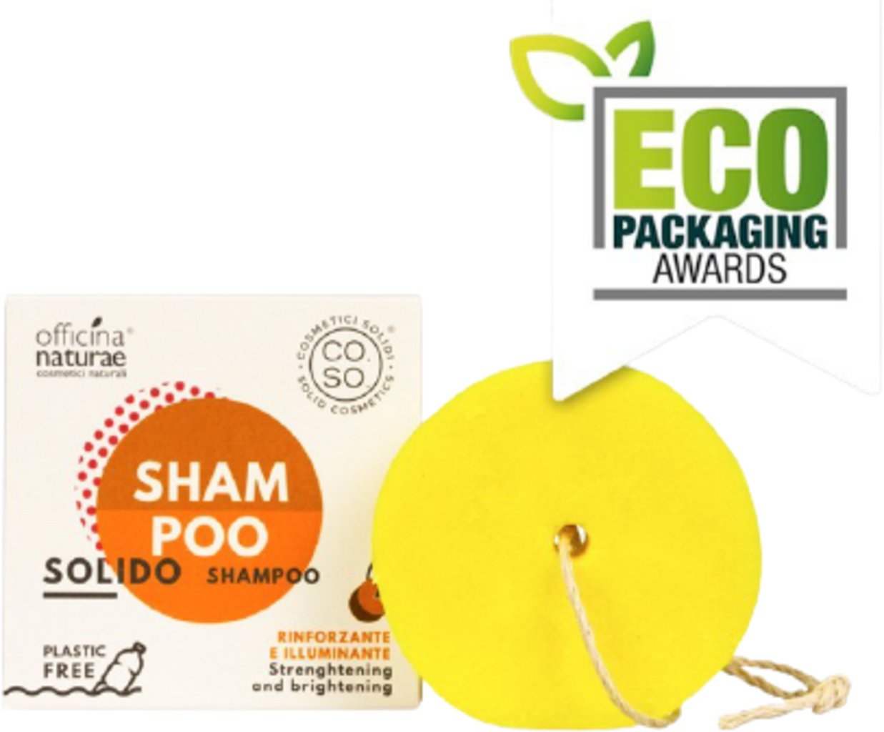 CO.SO. Resilience & Shine Solid Shampoo - 64 g