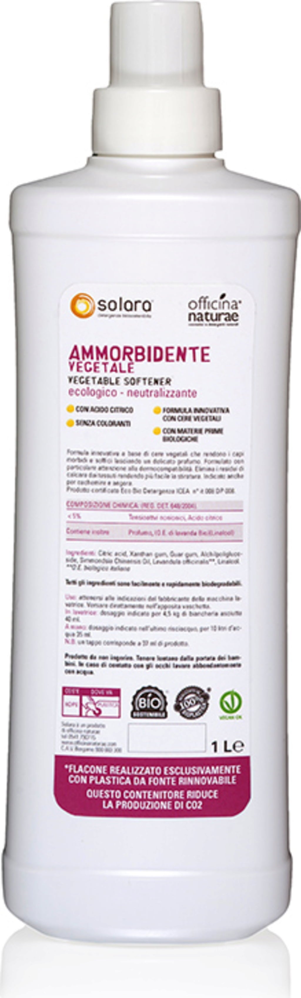 Solara Vegetable Neutralising Softener - 1 l