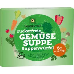 Sonnentor Zuckerfreie Gemüsesuppe bio - 66 g - Suppenwürfel