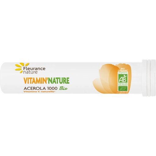 Vitamin Natur Acerola 1000 mg Tabletten Bio - 20 Kautabletten