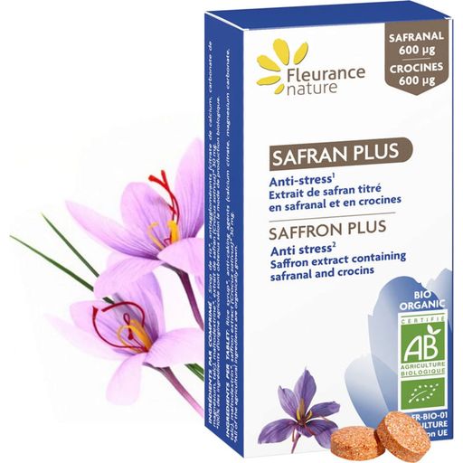 Fleurance nature Safran PLUS Tabletten Bio - 15 Tabletten