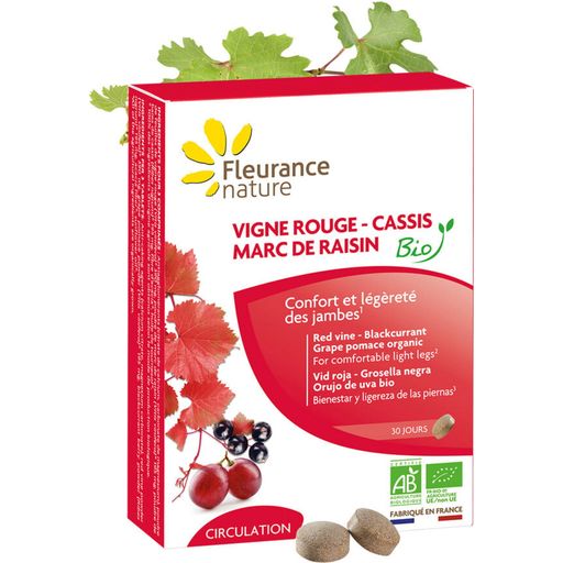 Organic Red Grape & Black Currant Tablets - 90 Tablets